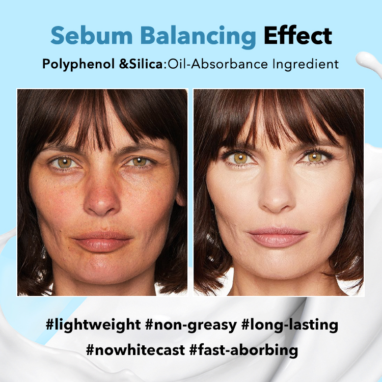Ellen Ella New Upgrade Whitening Sunscreen-SPF90+PA+++-8 times sunscreen powder - UVA UVB Blue Light Protection
